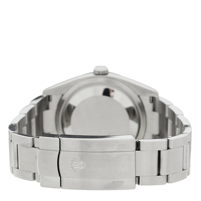 Rolex Stainless Steel 36mm Oyster Perpetual Watch Green 126000 3 of 5