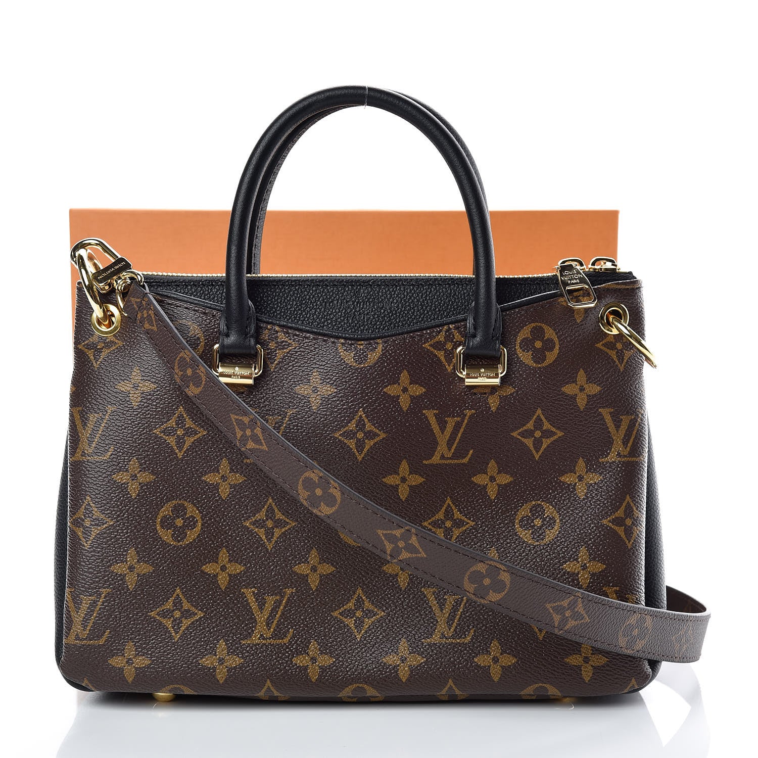Louis Vuitton Monogram Pallas Full BB Black 9 of 9