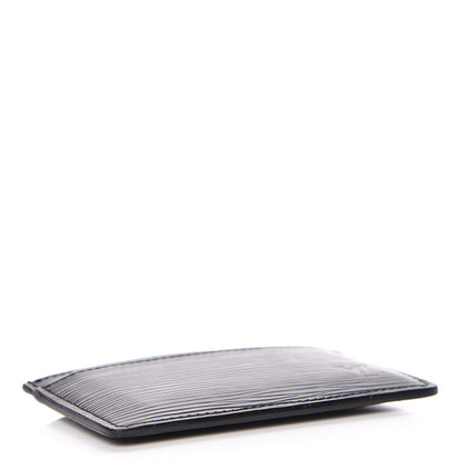 Louis Vuitton Epi Card Holder Black 4 of 6