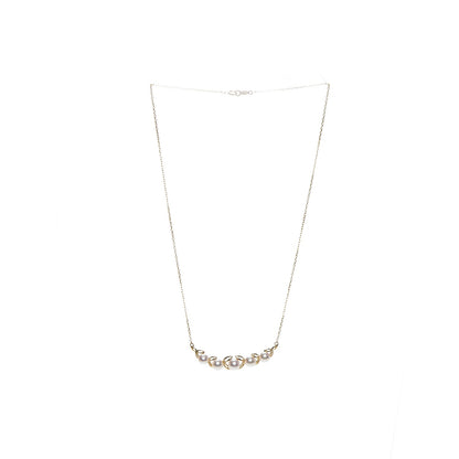 Mikimoto 14K Yellow Gold Pearl Necklace 3 of 7
