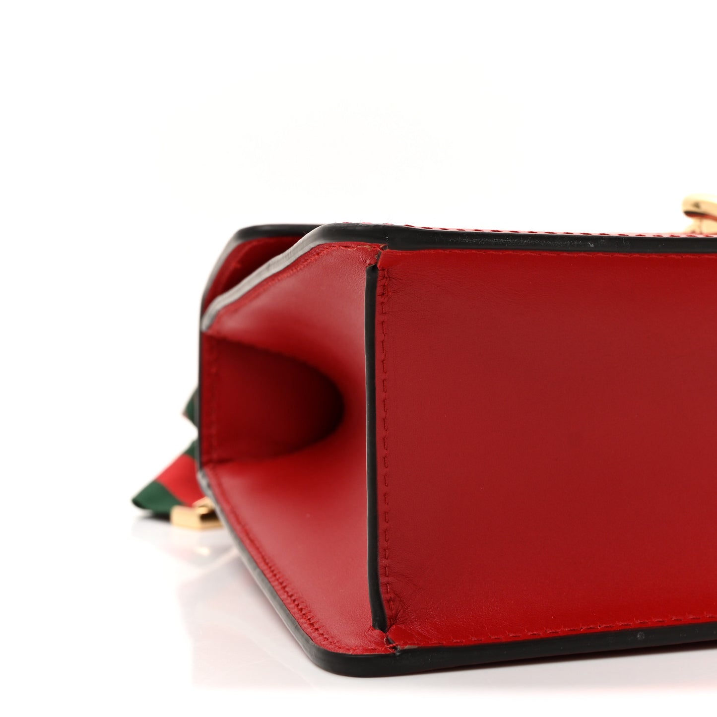 Calfskin Small Sylvie Shoulder Bag Hibiscus Red