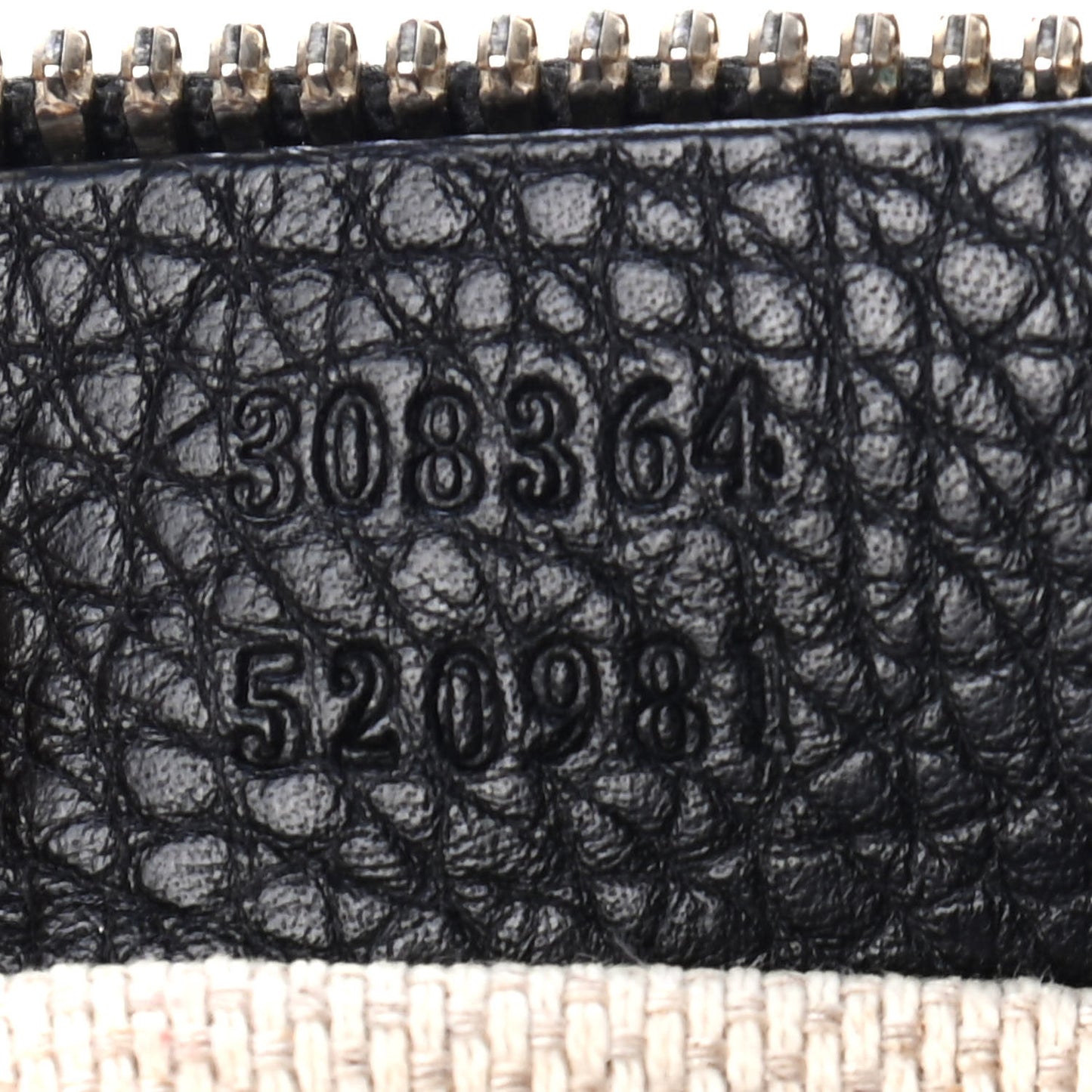 Pebbled Calfskin Small Soho Disco Bag Black