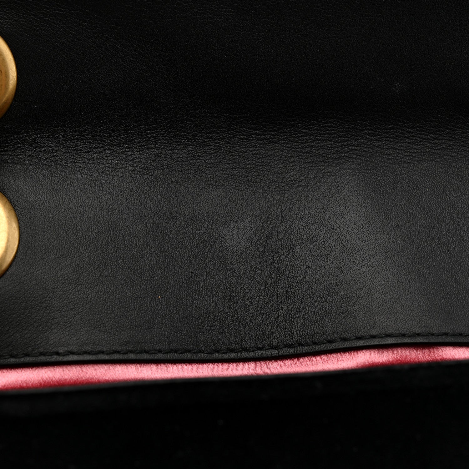 Gucci Velvet Matelasse Mini GG Marmont Shoulder Bag Black 12 of 16