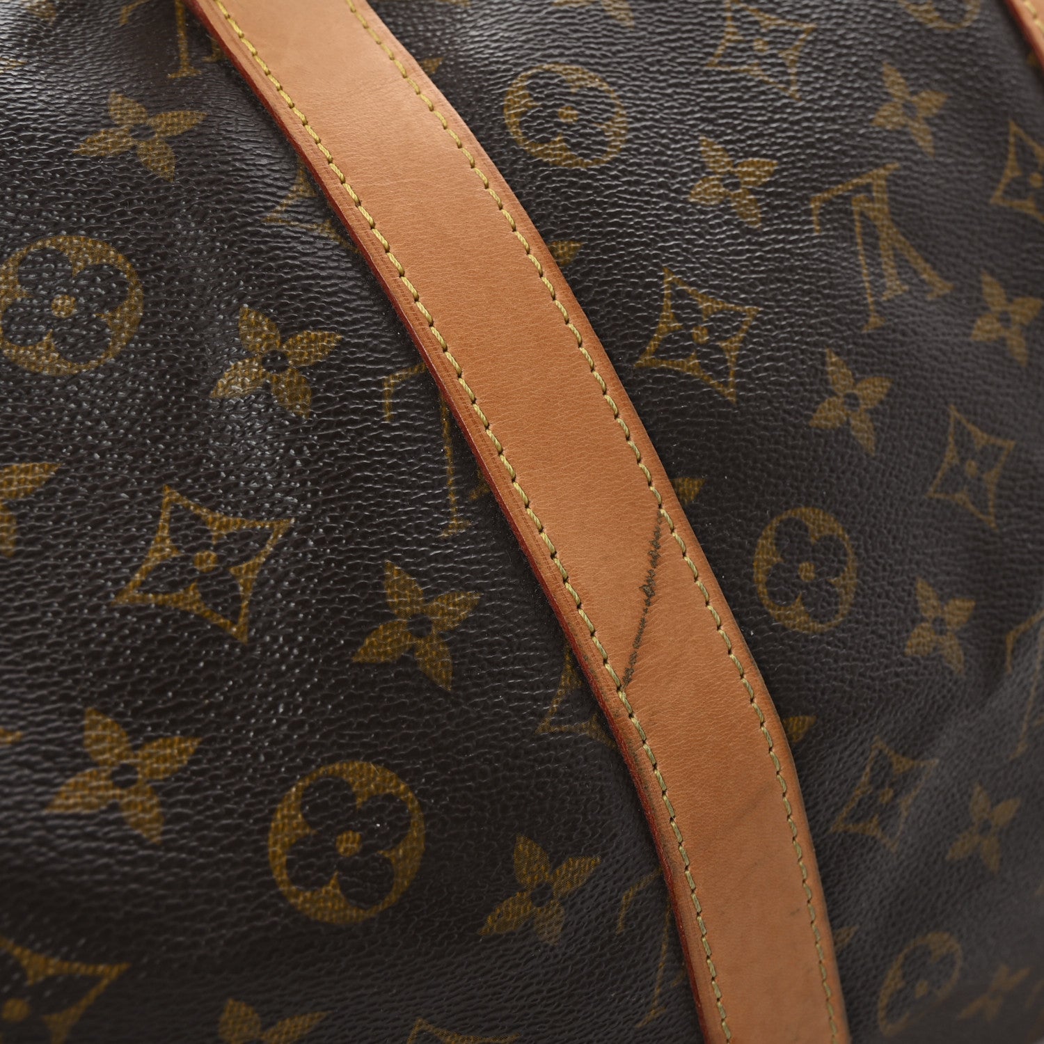 Louis Vuitton Monogram Keepall Bandouliere 55 10 of 10
