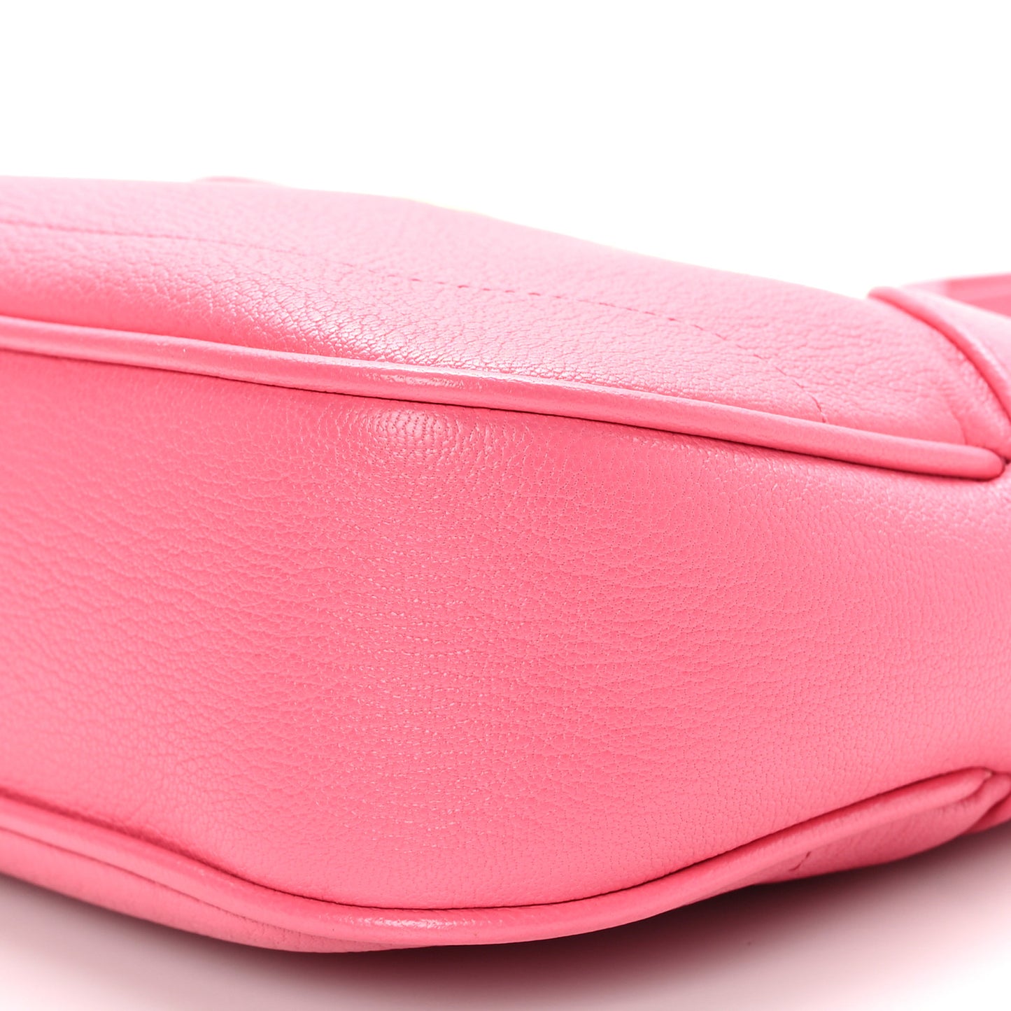 Goatskin Small Aphrodite Shoulder Bag Rhodamine Pink