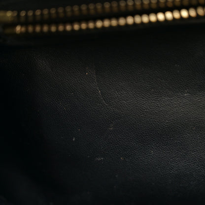 Fendi Crocodile Medium Peekaboo Iconic Satchel Black 11 of 17