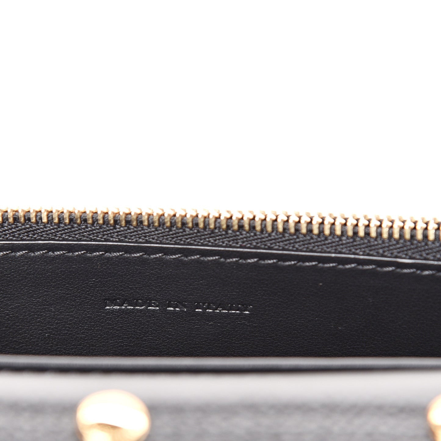 Derby Calfskin House Check Wallet On Chain Black