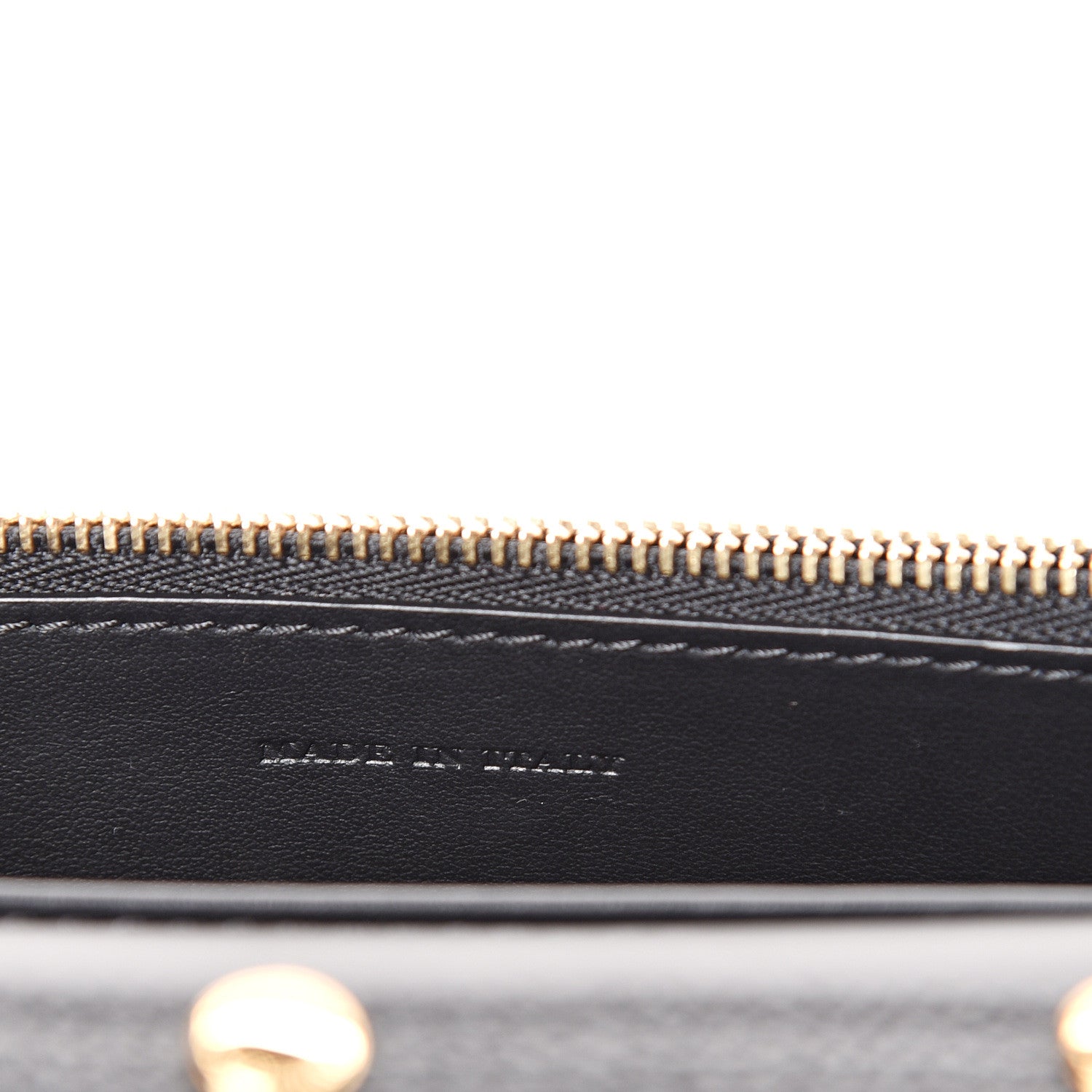 Burberry Derby Calfskin House Check Wallet On Chain Black 6 of 9