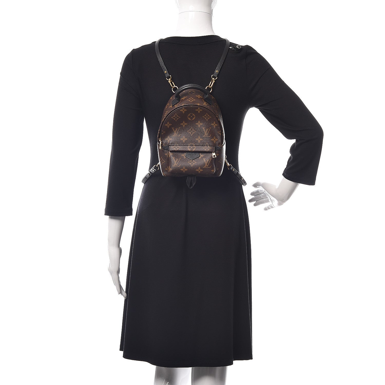 Louis Vuitton Monogram Palm Springs Backpack Mini 2 of 14