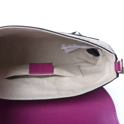 Gucci GG Supreme Monogram Childrens Animal Face Messenger Bag Beige Ebony 4 of 9