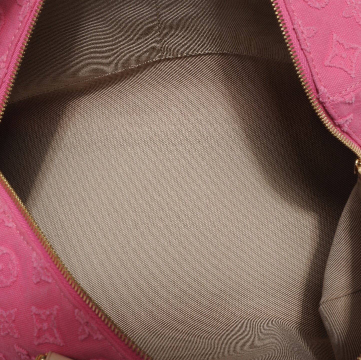 Denim Monogram Stone Speedy 35 Rose