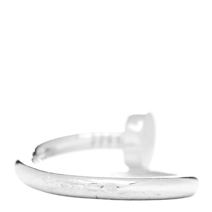 Cartier 18K White Gold Juste Un Clou Ring 55 7.25 3 of 5