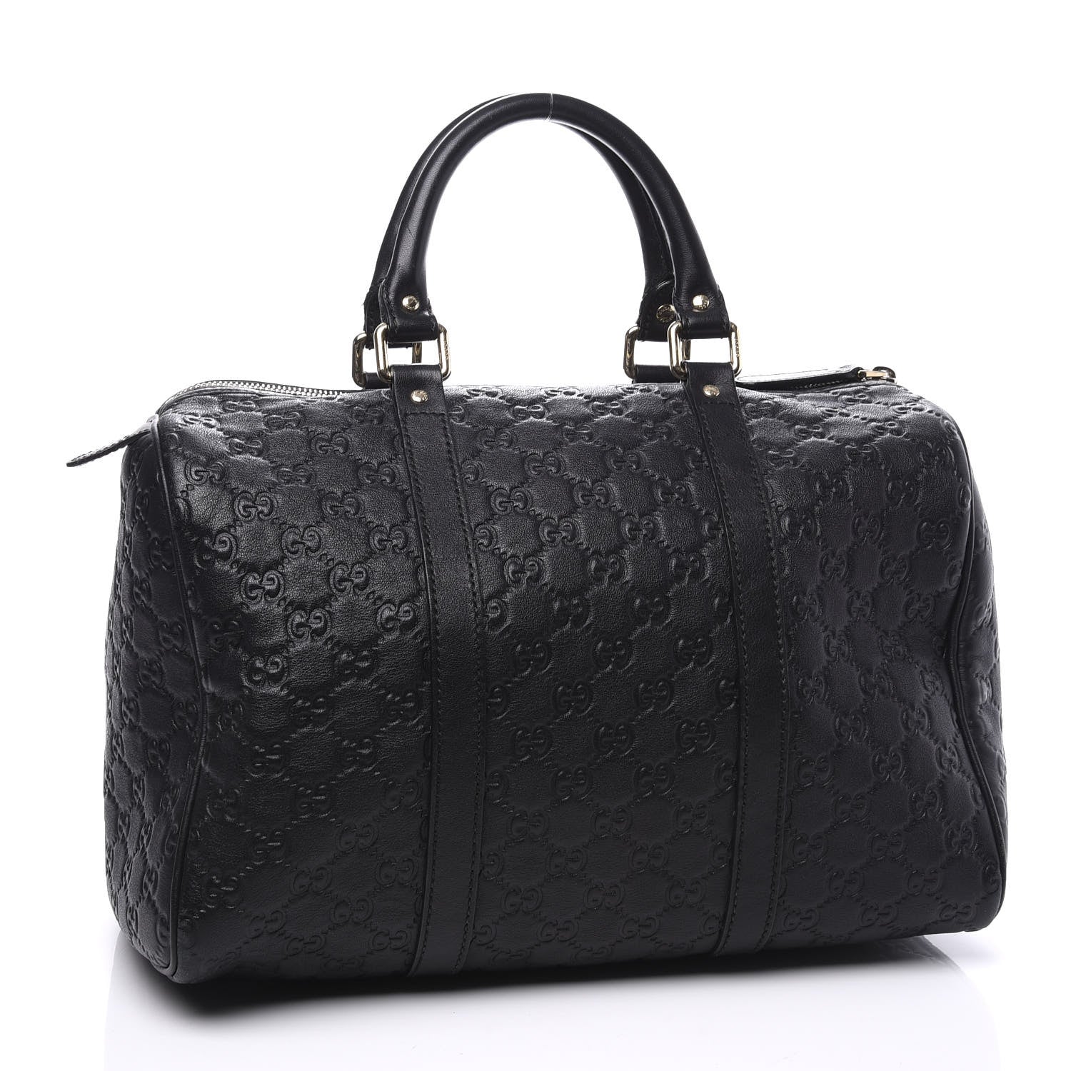 Gucci Guccissima Medium Joy Boston Black 2 of 9