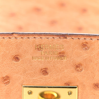 Hermes Ostrich Birkin 30 Sable 19 of 41