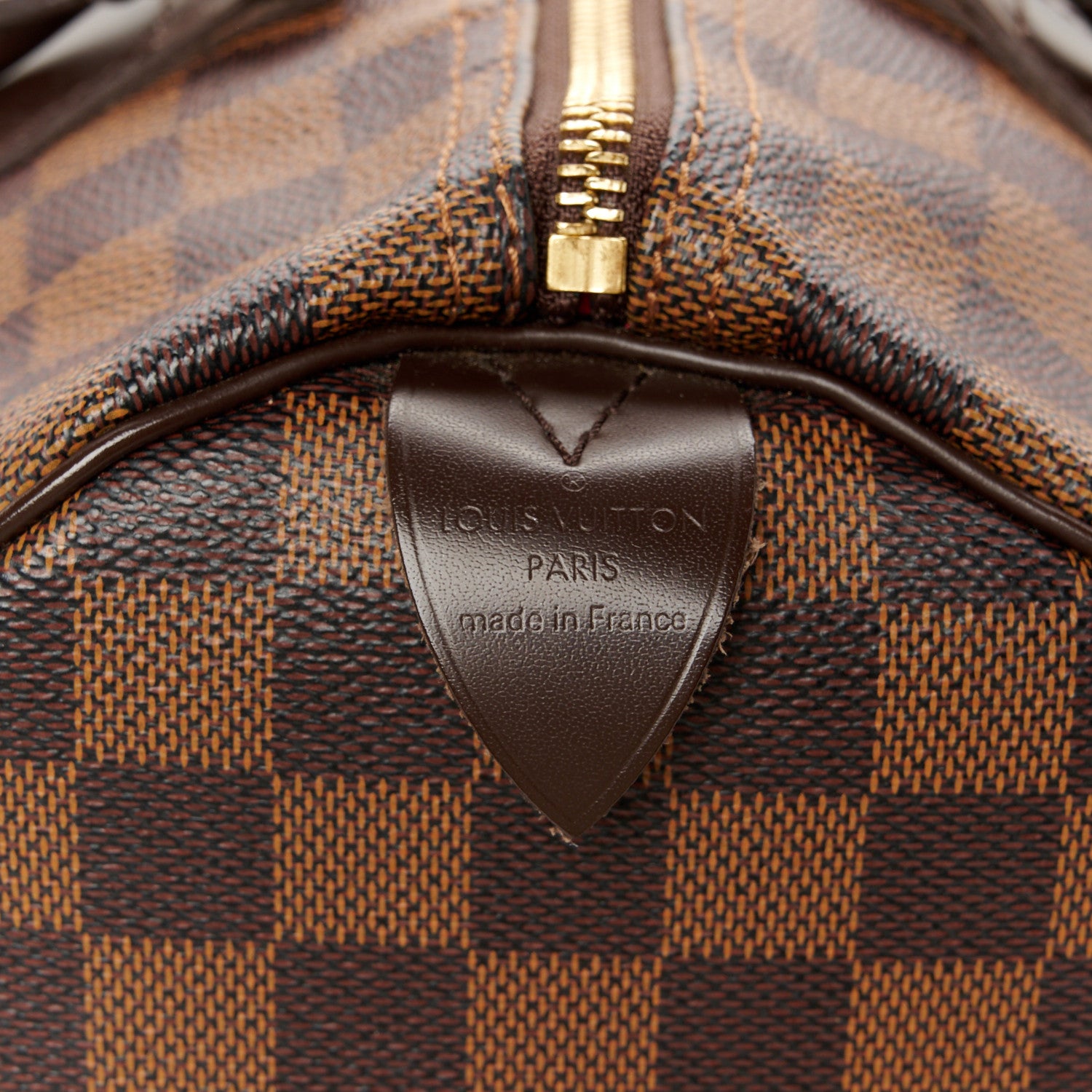 Louis Vuitton Damier Ebene Speedy 30 8 of 12