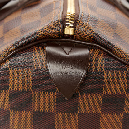 Louis Vuitton Damier Ebene Speedy 30 8 of 12