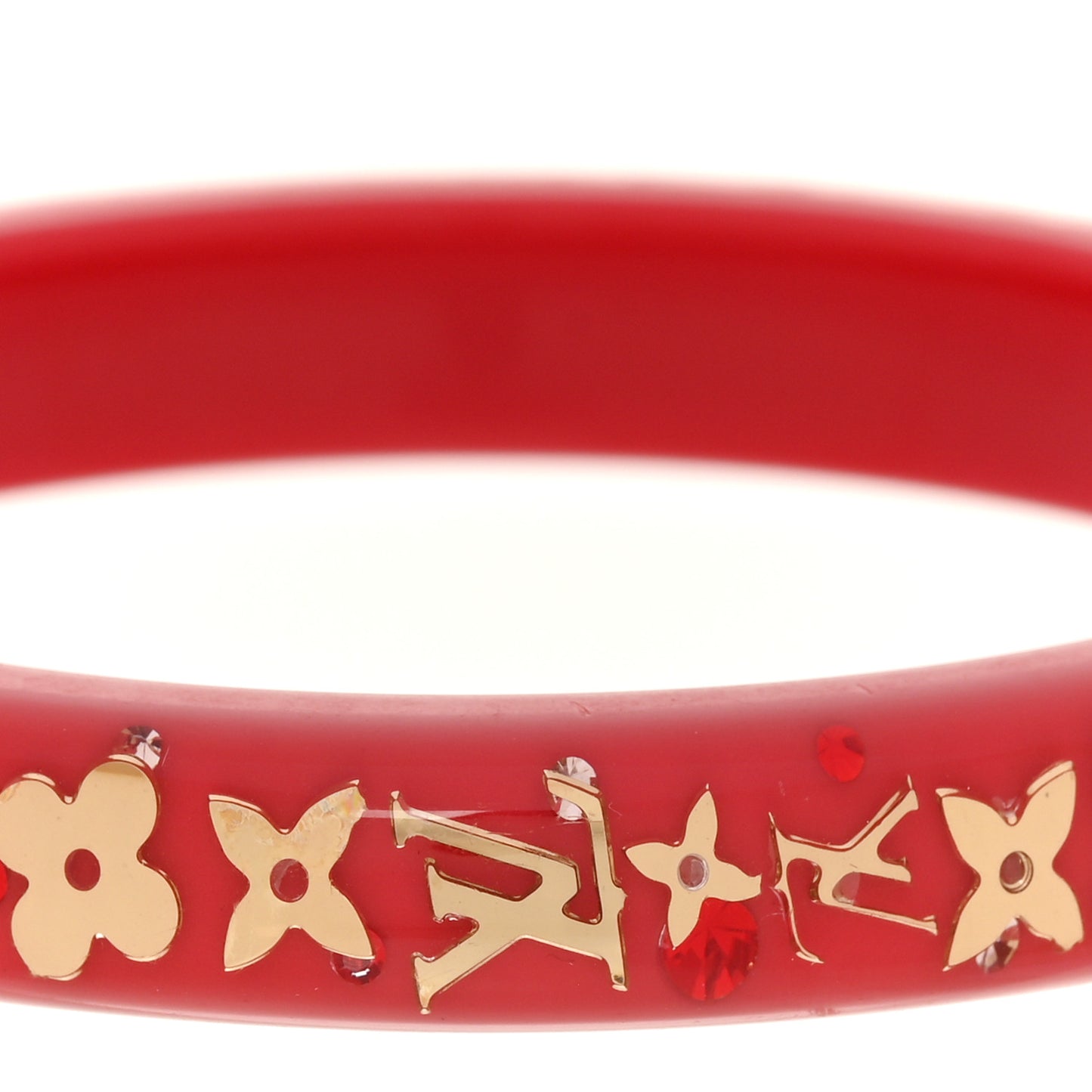 Resin Swarovski Small Inclusion Bracelet Rose Pop