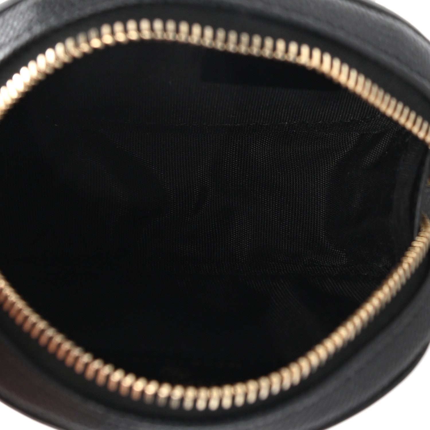 Chanel Caviar Quilted Filigree Zip Around Classic Coin Purse Black 5 of 8