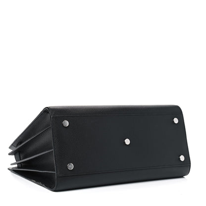 Saint Laurent Grained Calfskin Small Sac De Jour Black 3 of 10