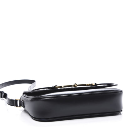 Celine Satinated Calfskin Medium Crecy Bag Black 3 of 9