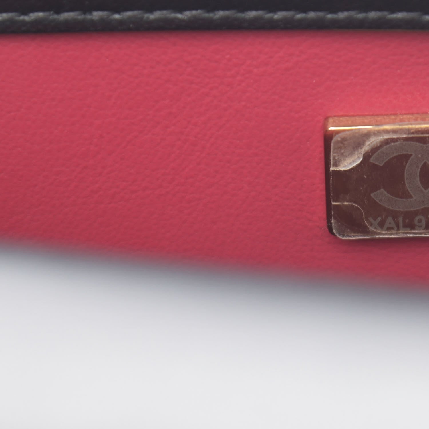 Chanel Lambskin Enamel Quilted Mini Pending CC Square Flap Black 7 of 11