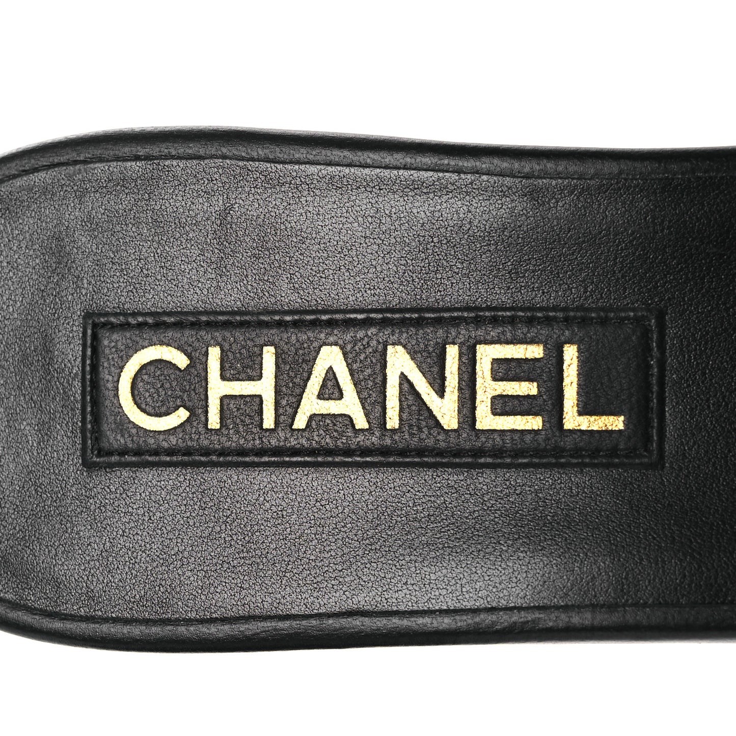 Lambskin Bow CC Mules 39.5 Black