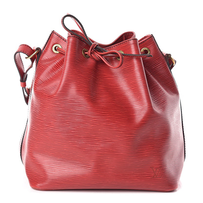 Louis Vuitton Epi Petit Noe Castillan Red 1 of 9