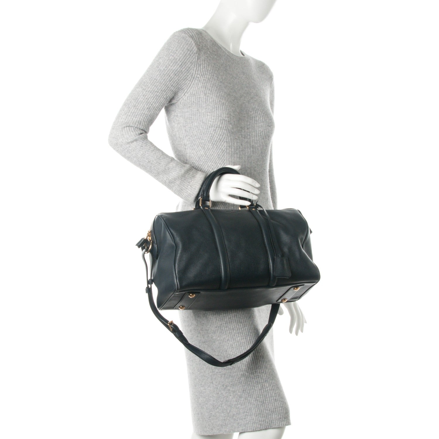 Louis Vuitton Veau Cachemire SC Bag MM Cobalt 5 of 7