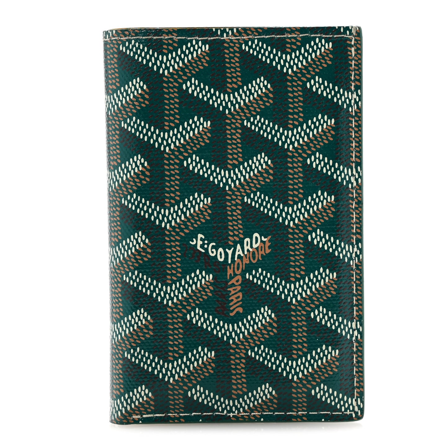 Goyardine Saint Pierre Card Holder Green