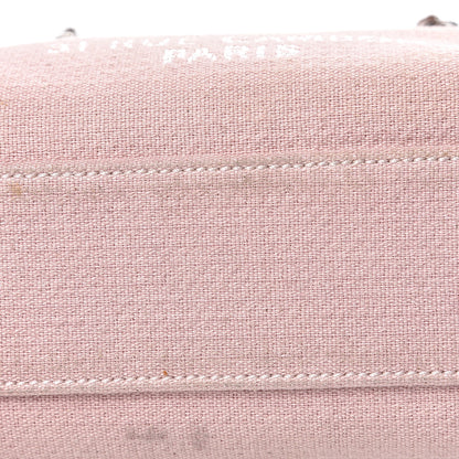 Chanel Canvas Deauville Small Bowling Bag Light Pink 11 of 17