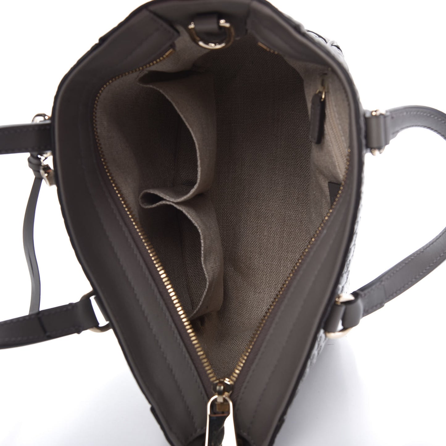 Microguccissima Small Bree Tote Graphite