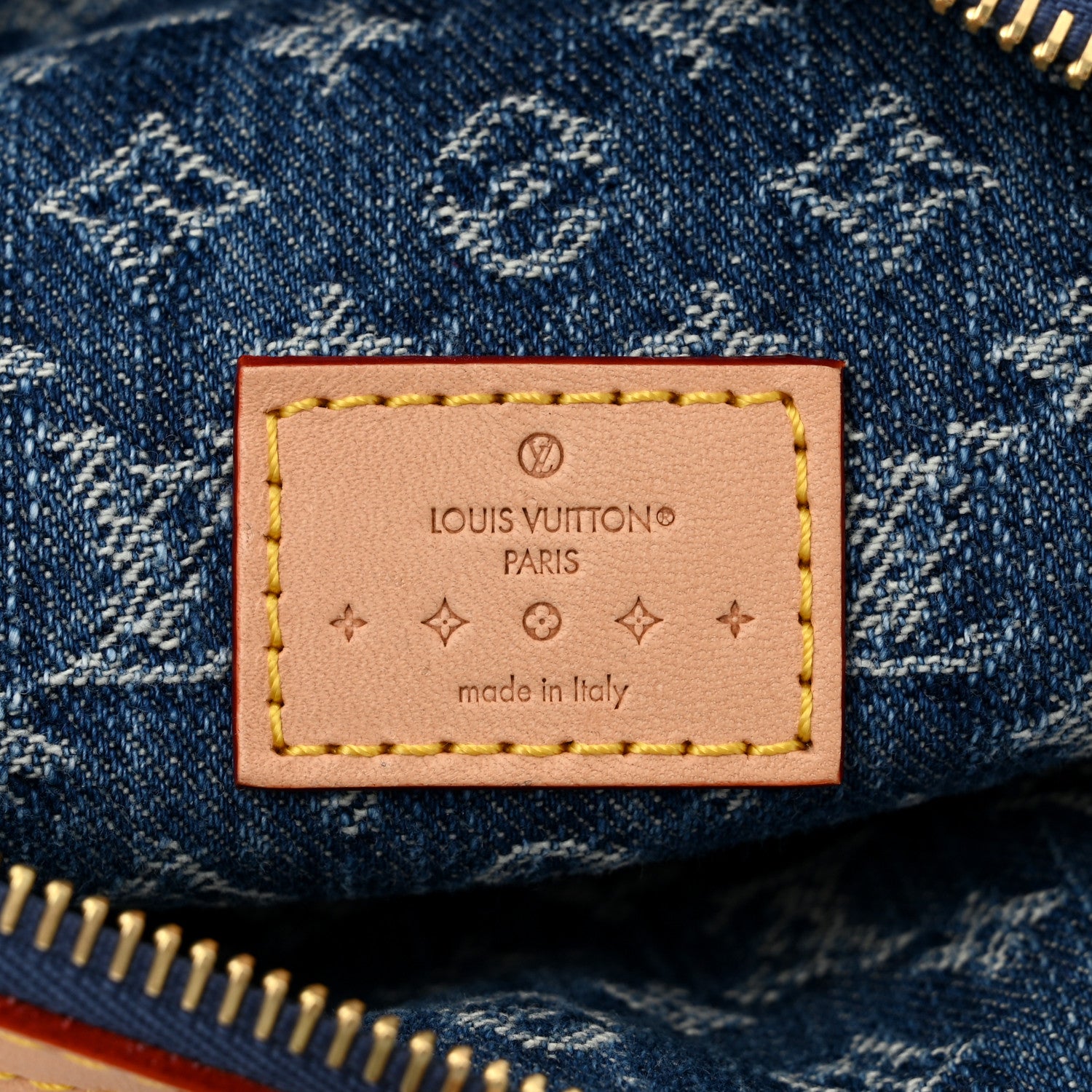 Louis Vuitton Monogram Denim High Rise Bumbag Blue 6 of 9