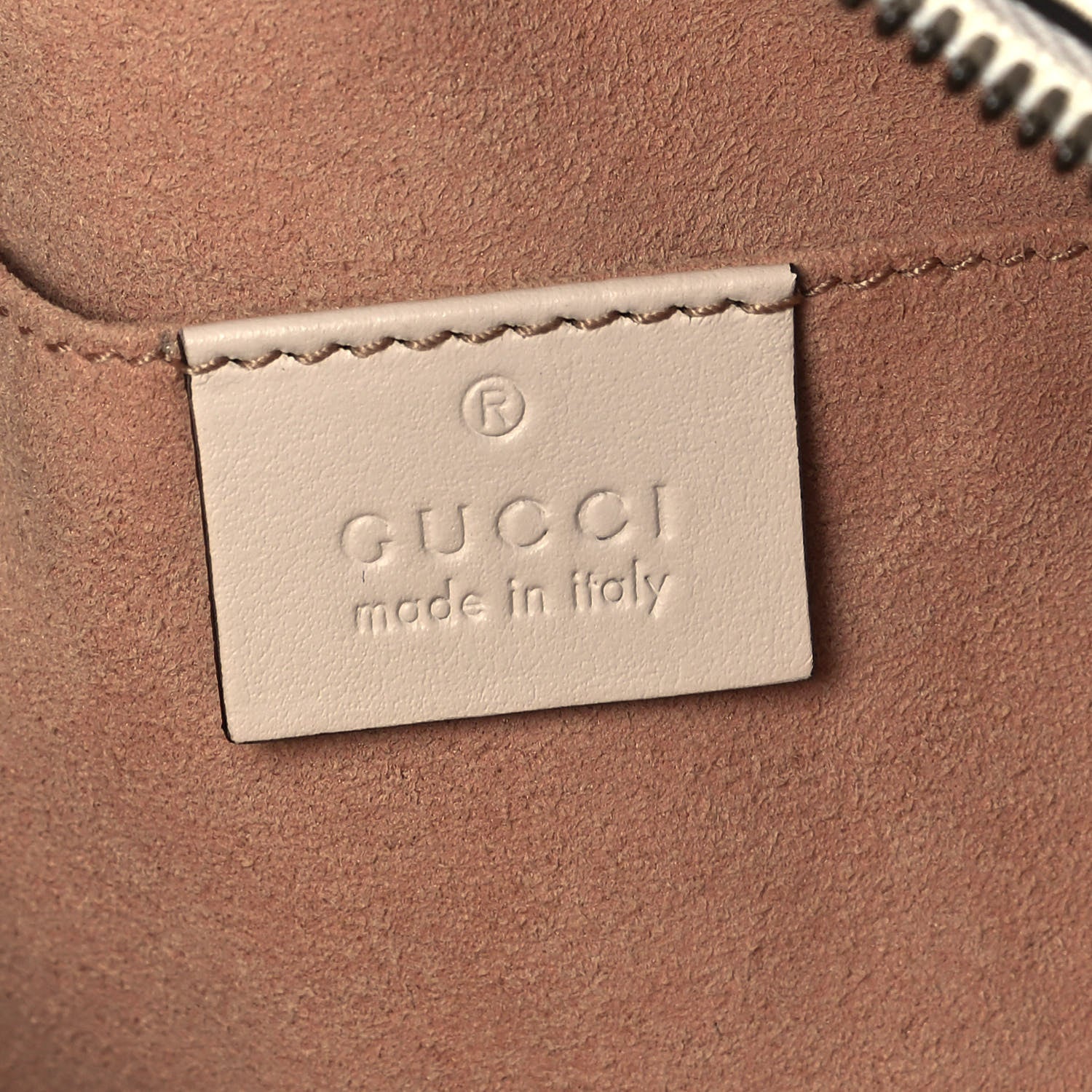 Gucci Calfskin Matelasse Small GG Marmont Chain Shoulder Bag White 6 of 10