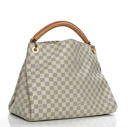 Louis Vuitton Damier Azur Artsy MM 3 of 8
