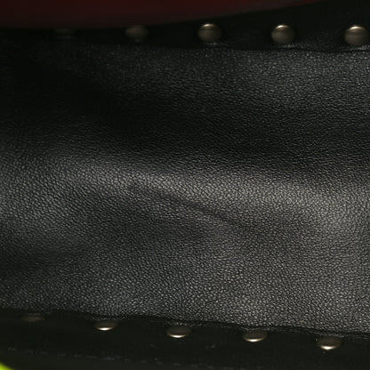 Valentino Garavani Lambskin Medium Rockstud Spike Shoulder Bag Lime 9 of 11