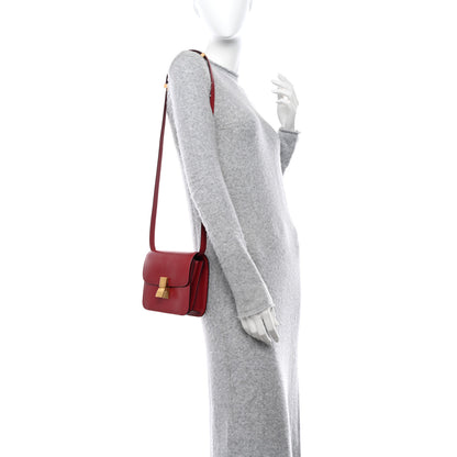 Celine Box Calfskin Teen Classic Box Flap Bag Red 2 of 12