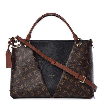 Louis Vuitton Monogram V Tote MM Black 1 of 11