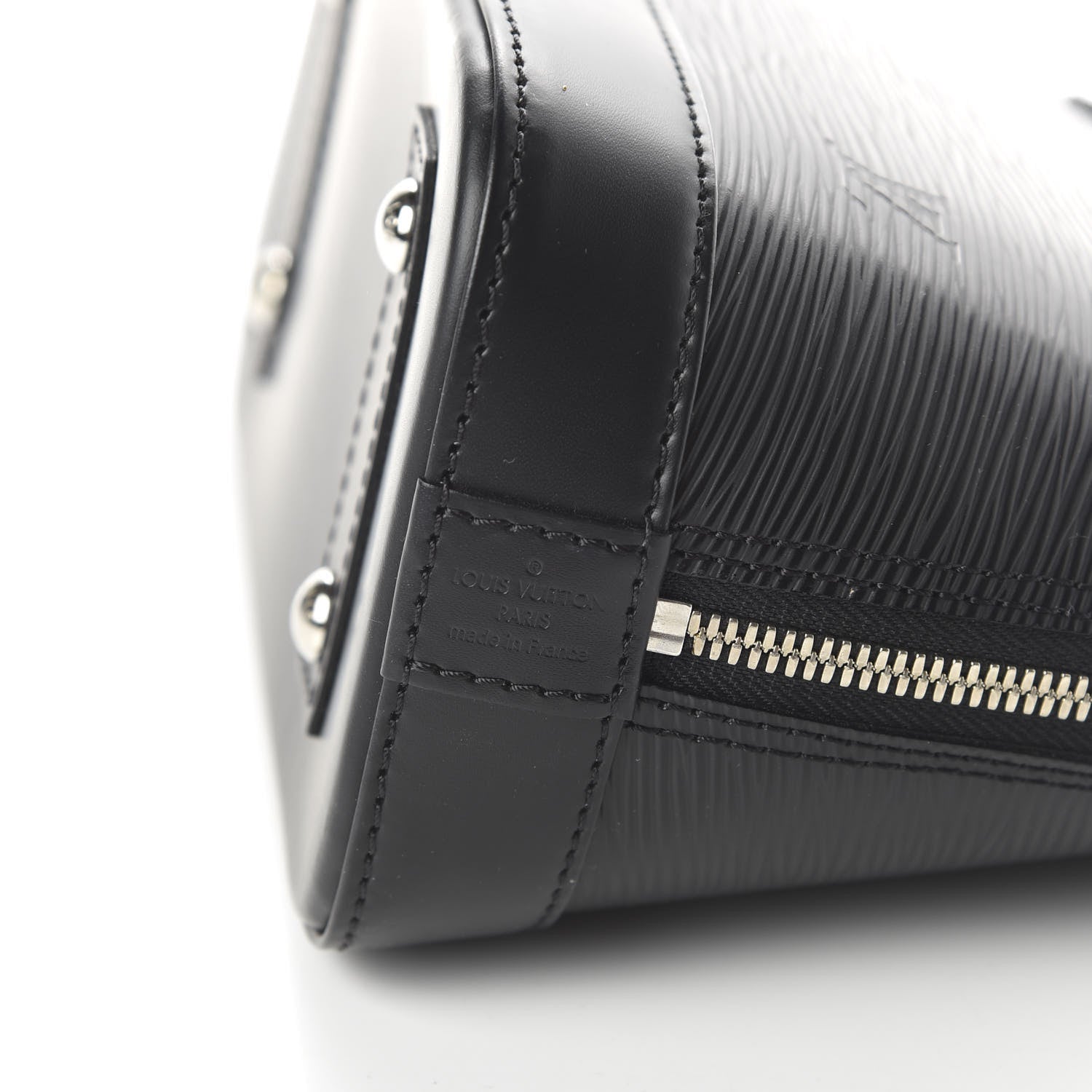 Louis Vuitton Epi Alma BB Black 8 of 10