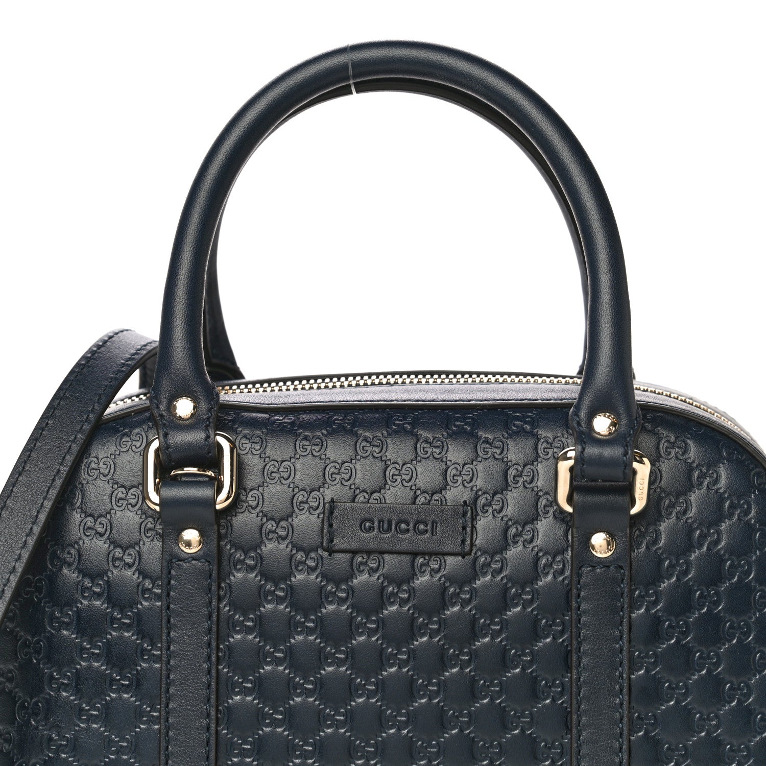 Gucci Soft Microguccissima Small Crossbody Bag Blue 9 of 12