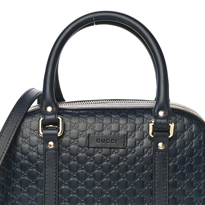 Gucci Soft Microguccissima Small Crossbody Bag Blue 9 of 12