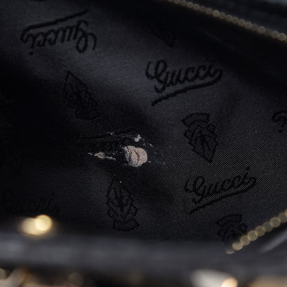 Gucci Dialux Queen Bow Hobo Black 8 of 12