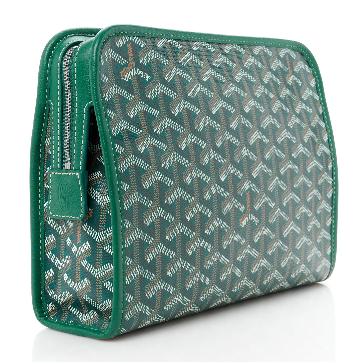 Goyardine Jouvence Toiletry Pouch MM Green