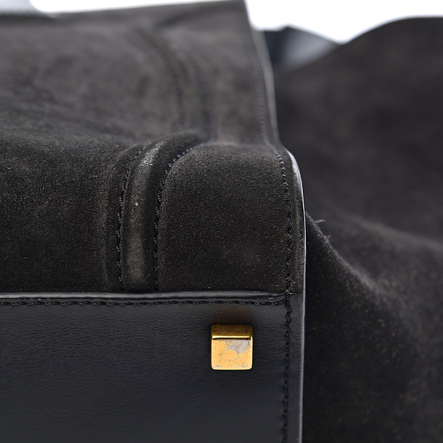 Celine Suede Medium Phantom Luggage Anthracite 16 of 20