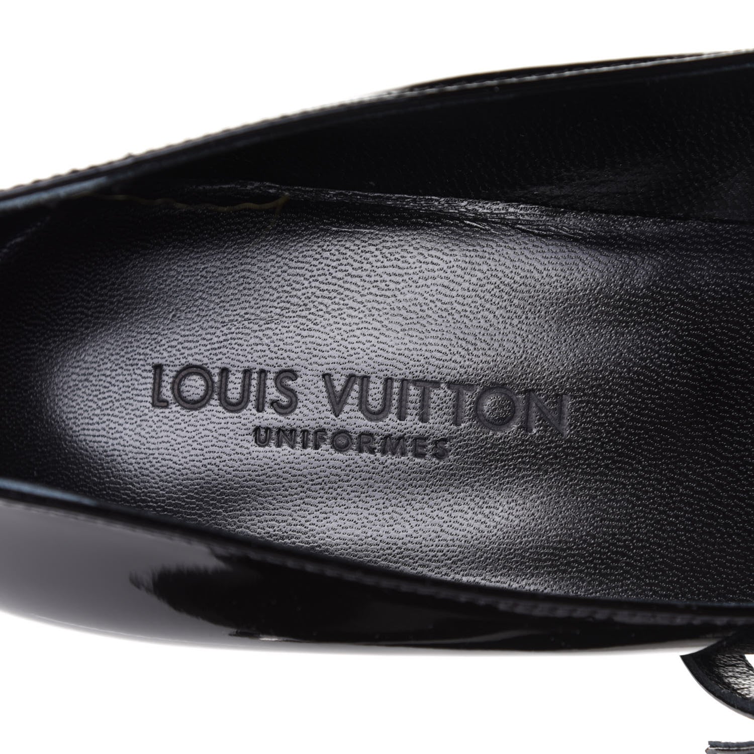 Louis Vuitton Patent Uniformes Silhouette 40mm Pumps 37 Black 7 of 7