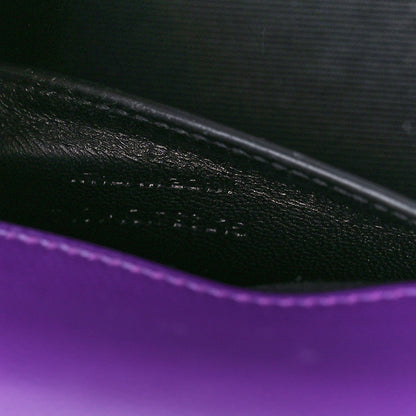 Saint Laurent Grain De Poudre Small Monogram Kate Satchel Lilac 8 of 12