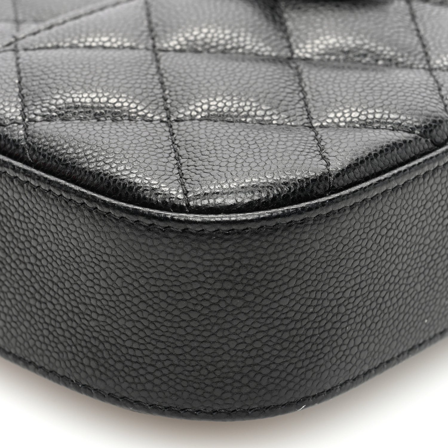 Chanel Caviar Quilted Chain Camera Bag Black 9 of 10