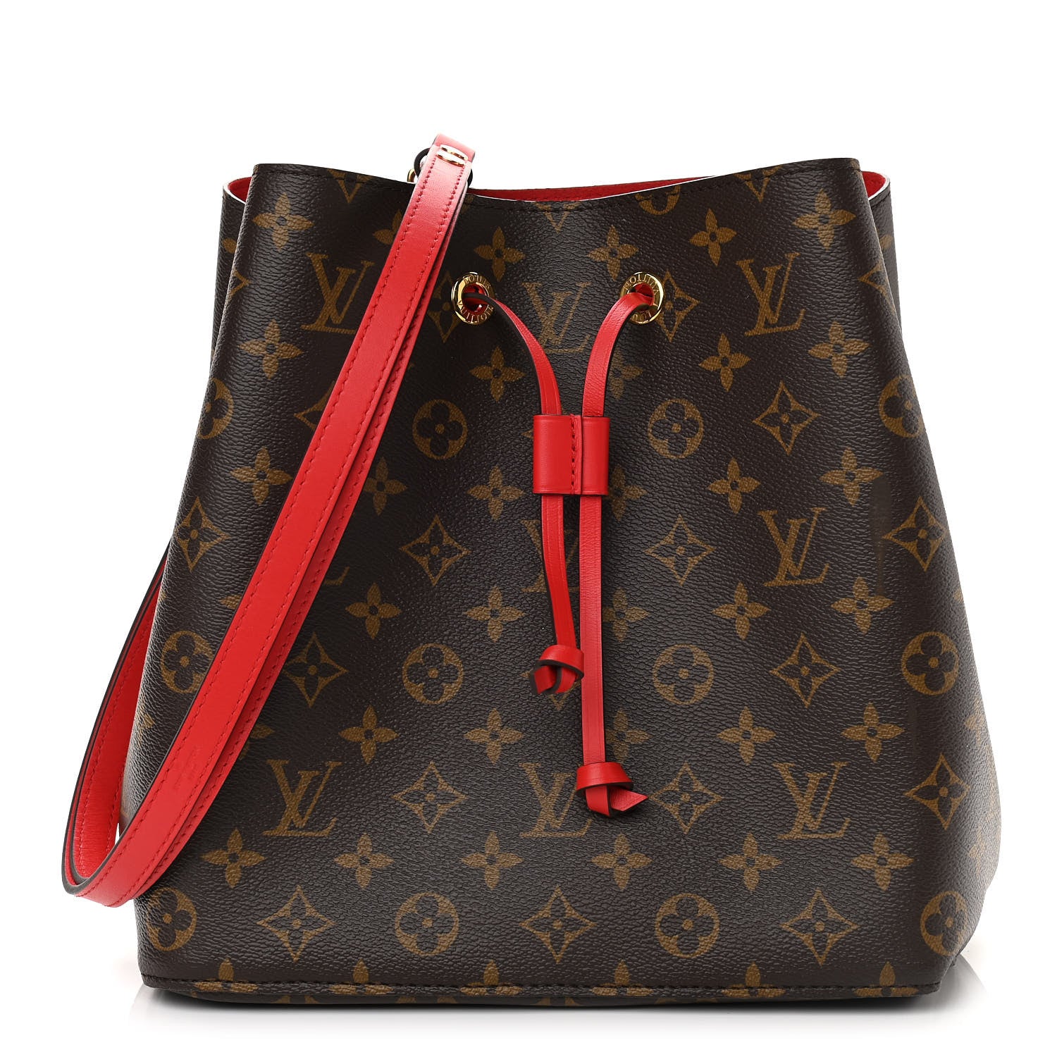Louis Vuitton Monogram Neonoe MM Coquelicot 1 of 12