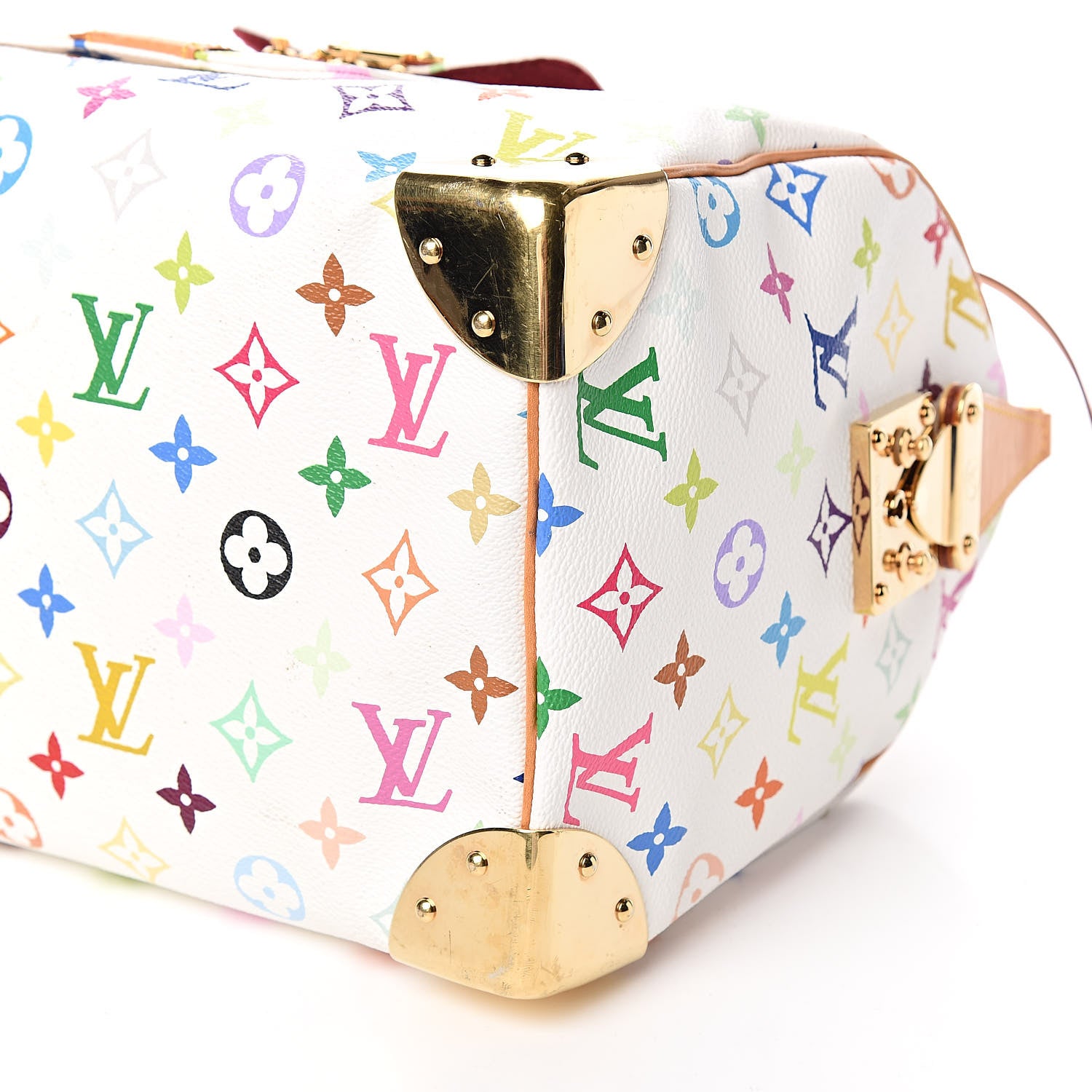 Louis Vuitton Monogram Multicolor Speedy 30 White 12 of 14