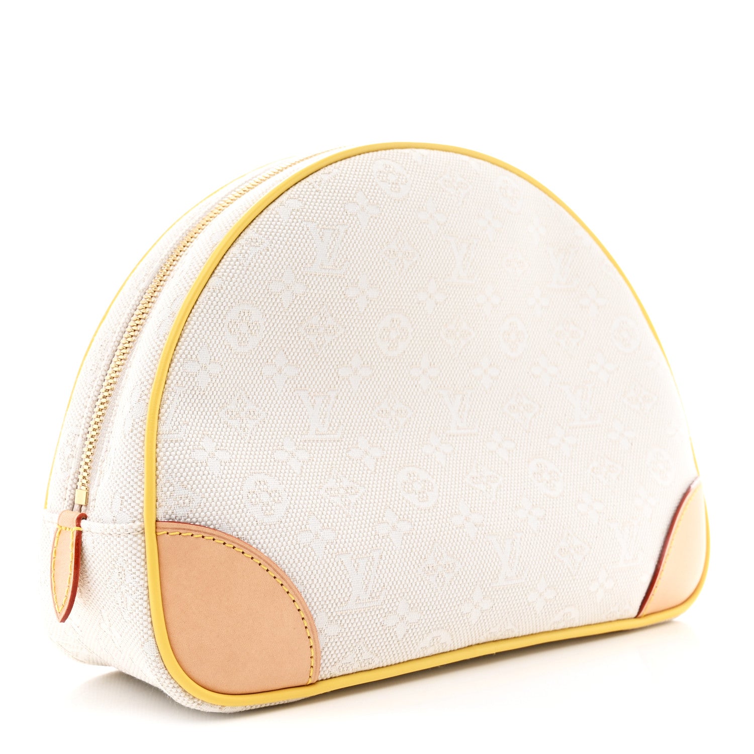 Louis Vuitton Cotton Monogram Jacquard Baby Pouch Beige 3 of 6