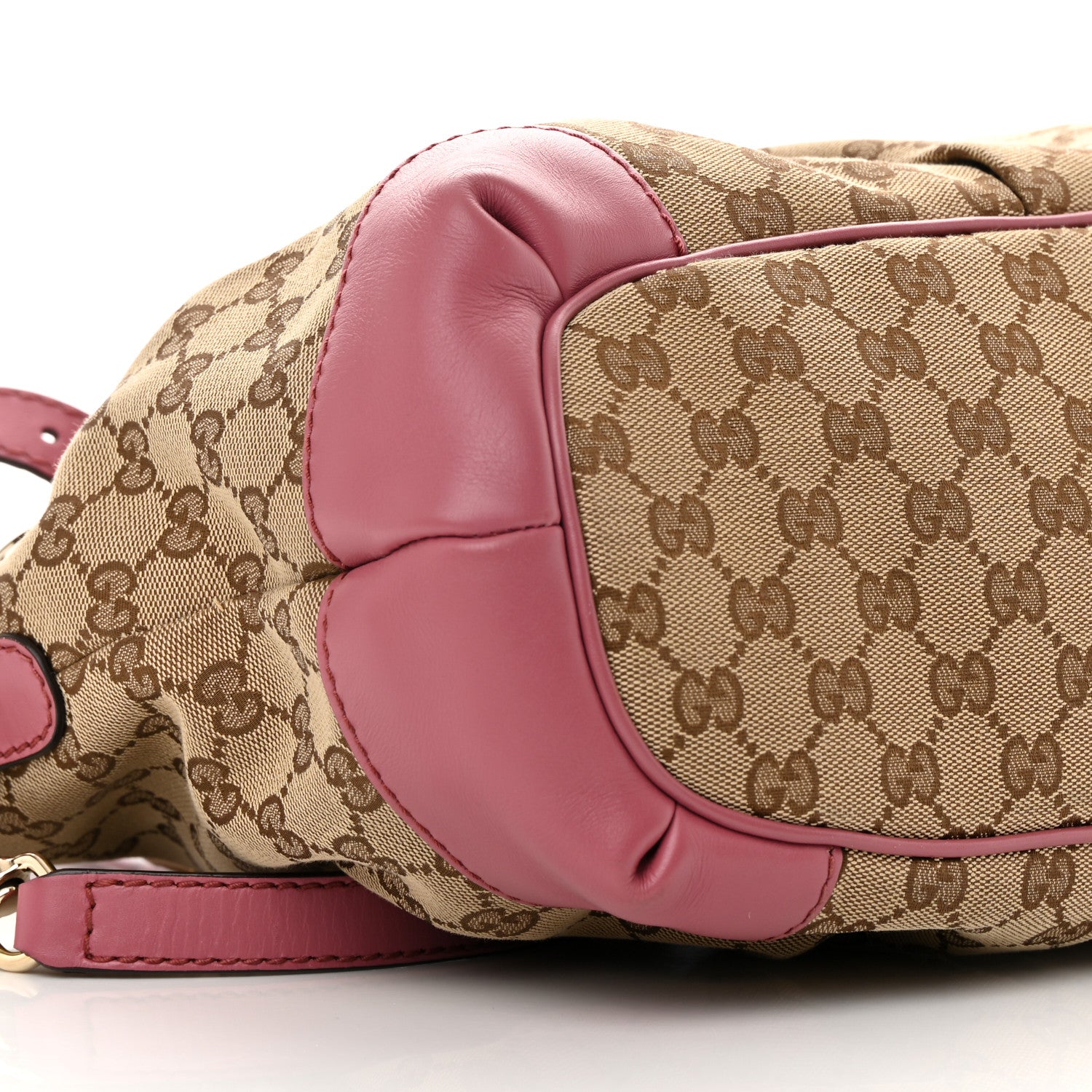 Gucci Monogram Medium Sukey Top Handle Peonia Flower 9 of 17